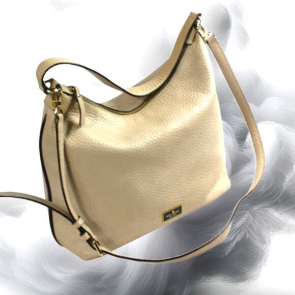 kate spade Handbags - Kate Spade Prospect Place Kaia Crisp Linen Convertible Slouchy Hobo Bag